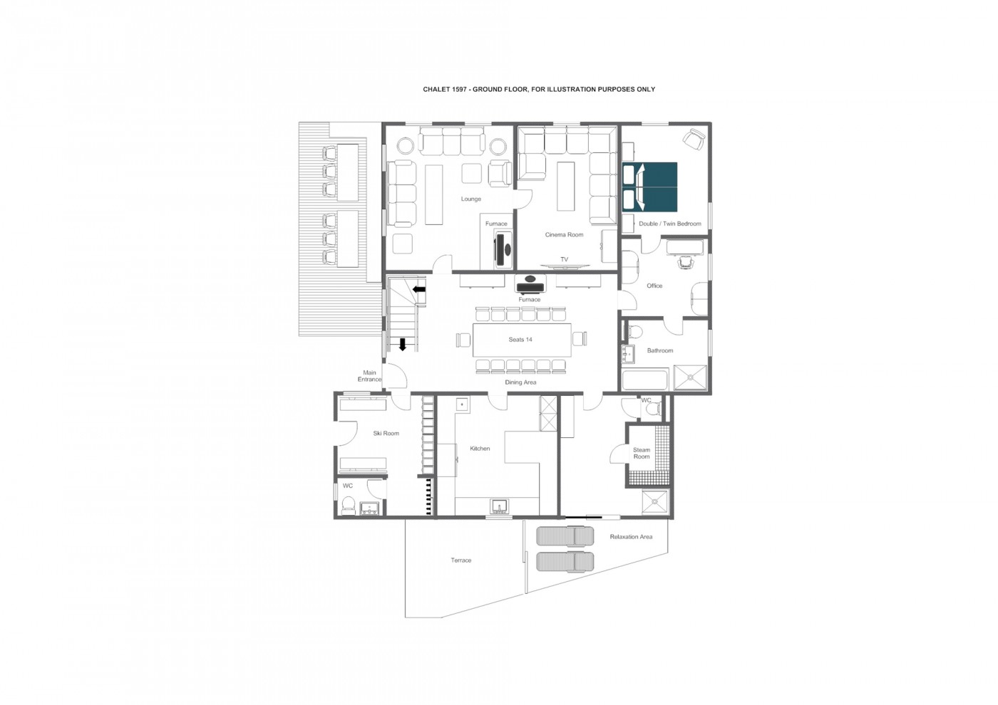 Chalet 1597 Lech Floor Plan 2